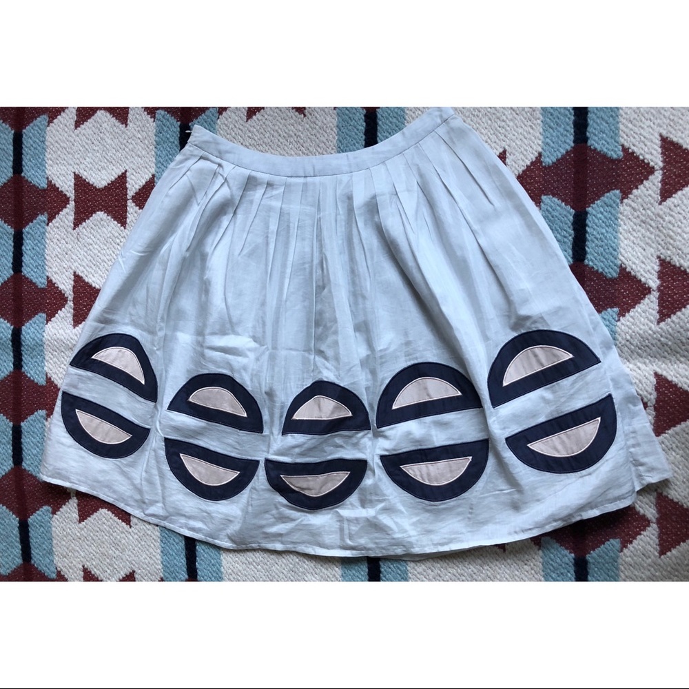 ModCloth Light Blue Skirt